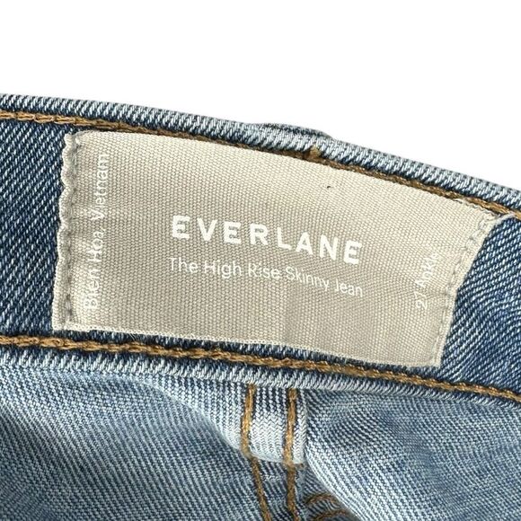 |EUC| EVERLANE The High Rise Skinny Ankle Jean - Picture 6 of 7